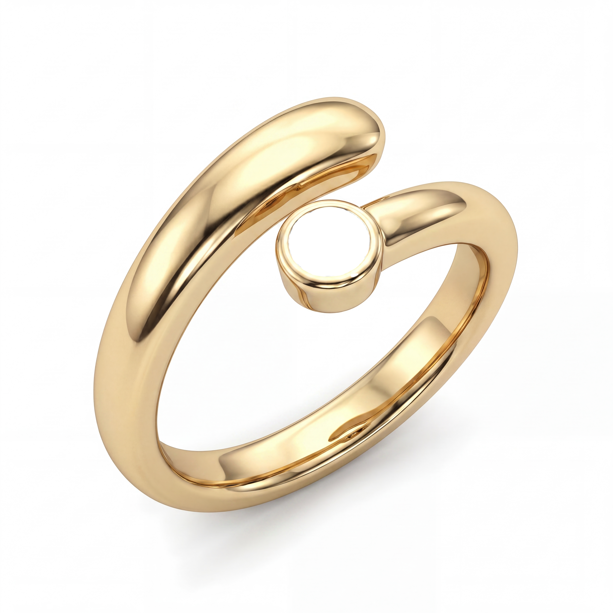 Adjustable BirthStone Ring "Lyra"