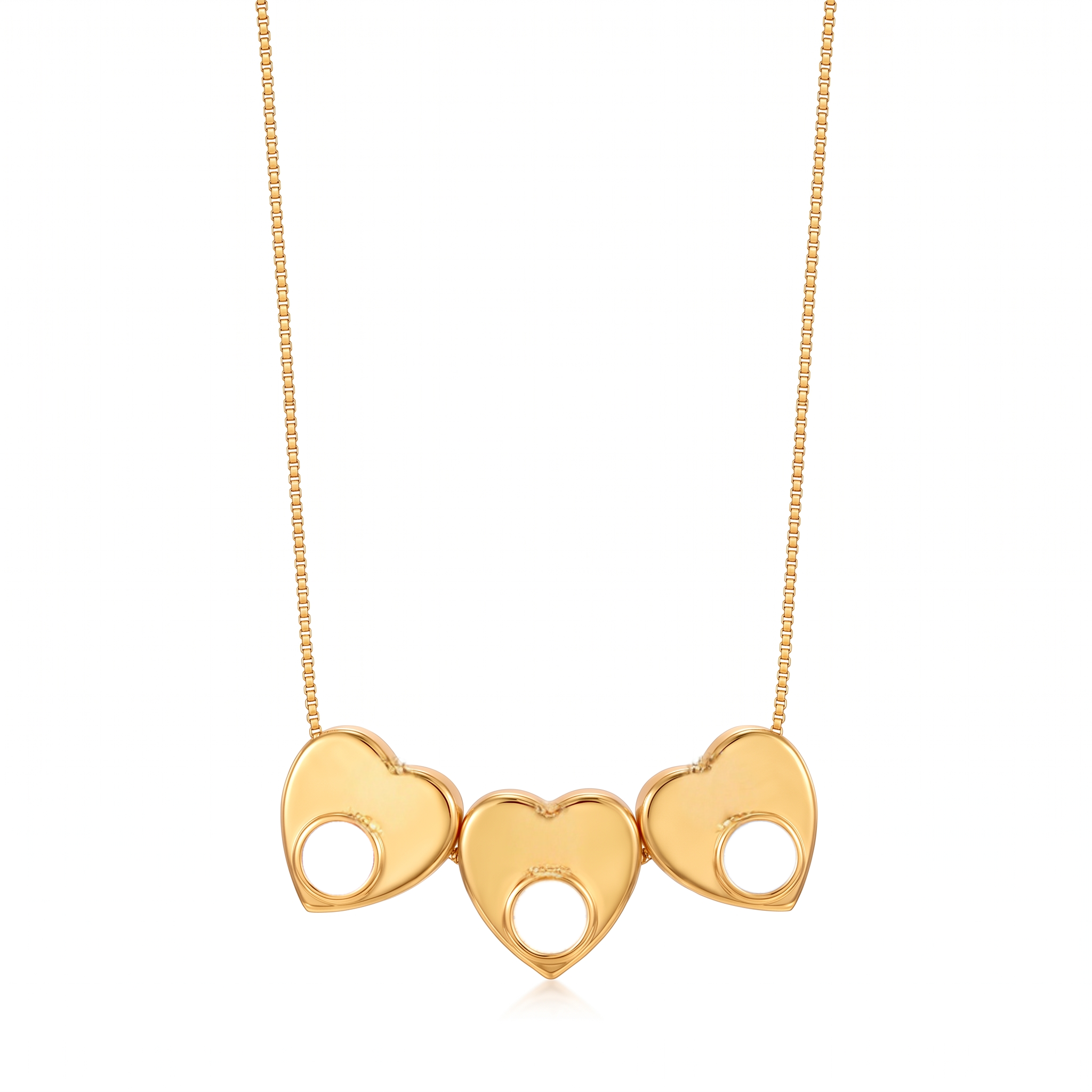 Initial Birthstone Necklace "Lila"