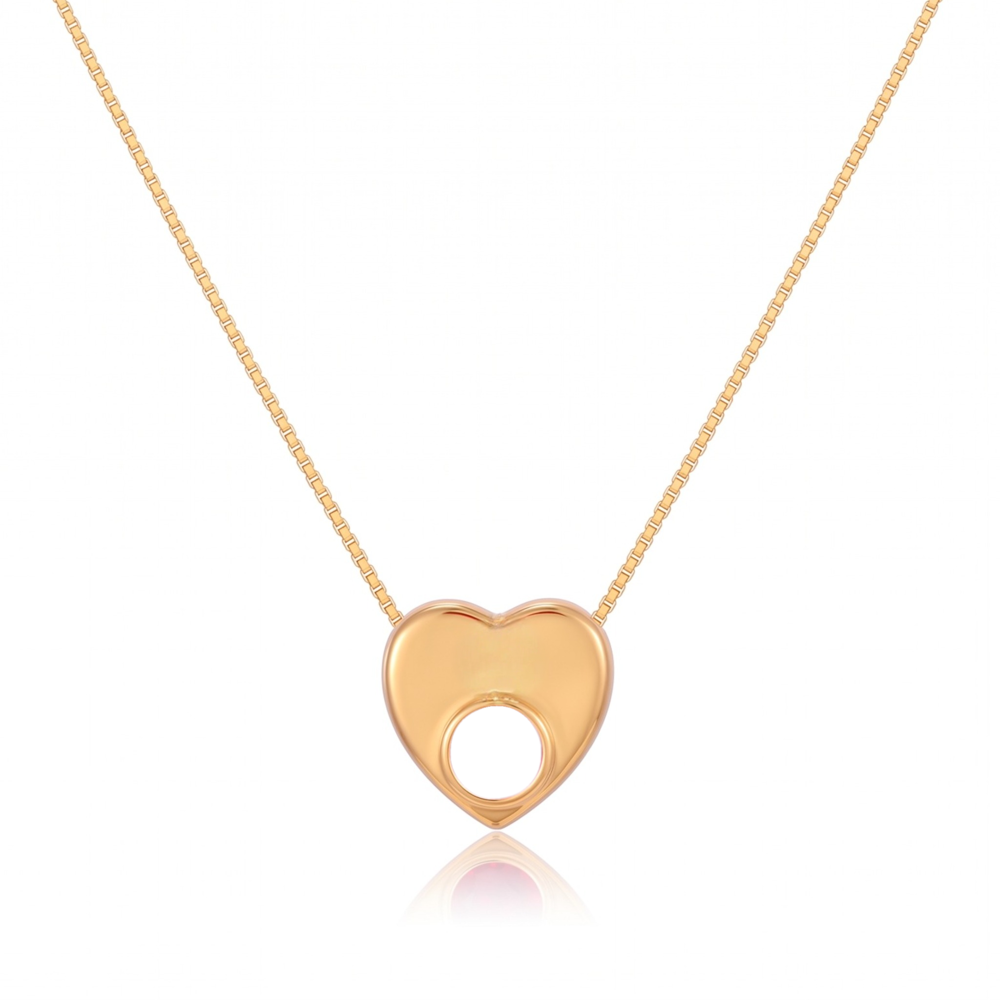 Initial Birthstone Necklace "Lila"