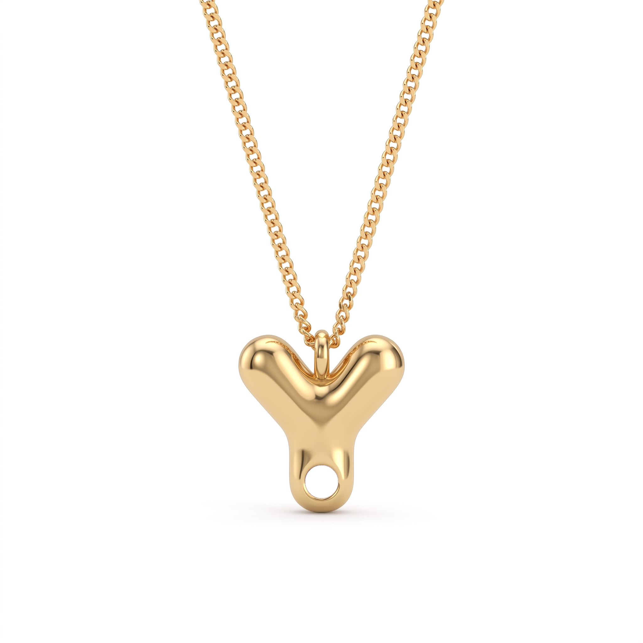 Initial Birthstone Necklace "Faye"