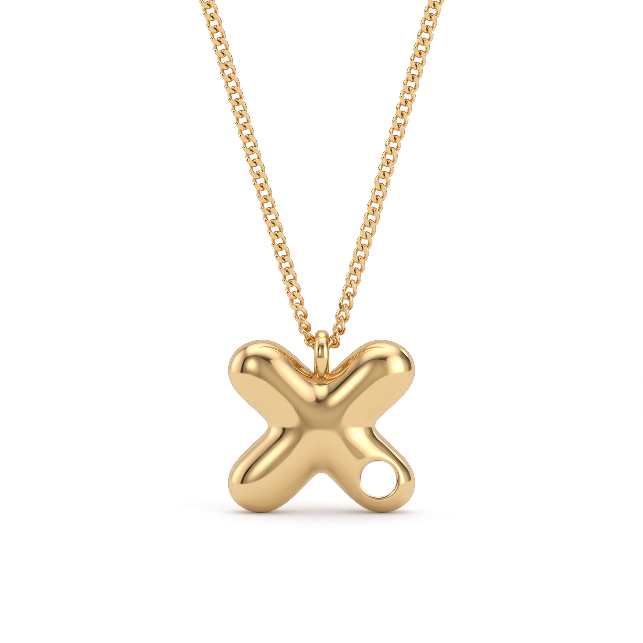 Initial Birthstone Necklace "Faye"