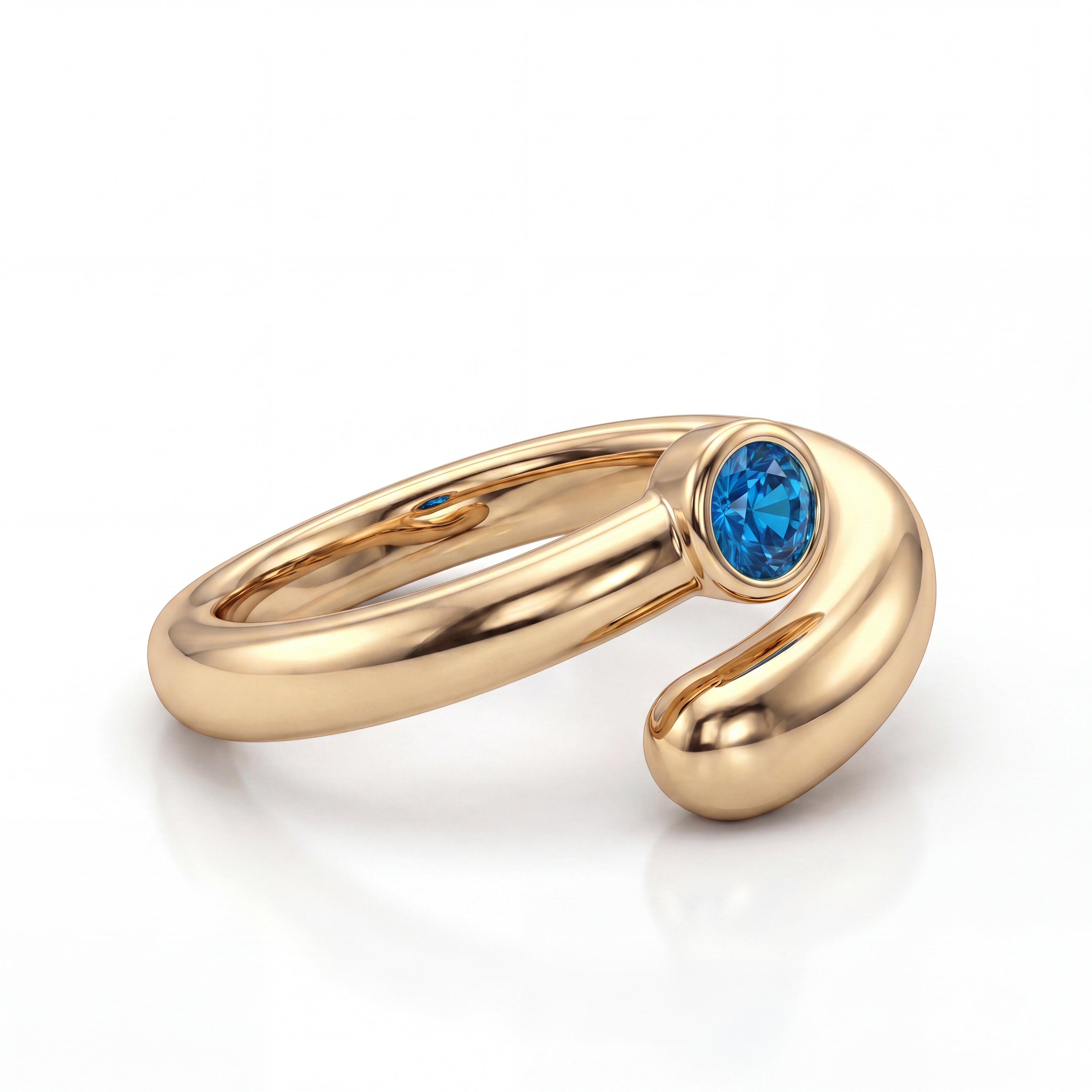Adjustable BirthStone Ring "Lyra"