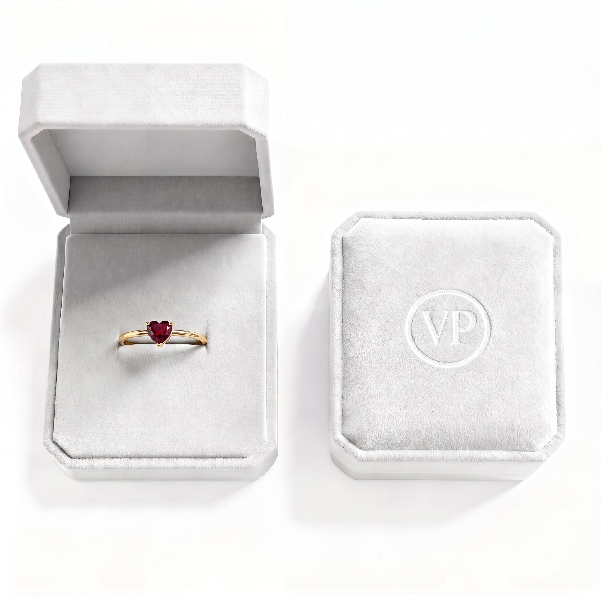 Adjustable BirthStone Ring "Aria"