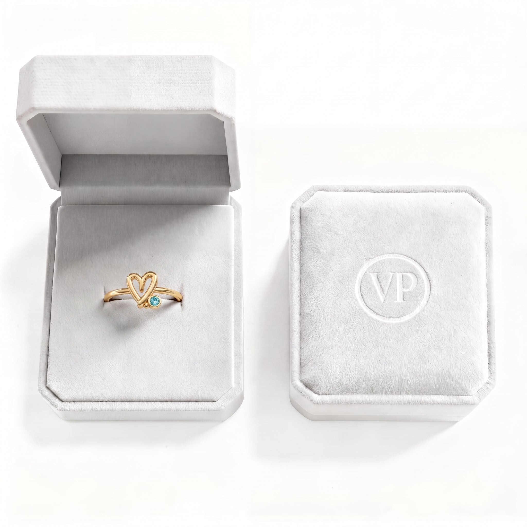 Adjustable BirthStone Ring "Mira"