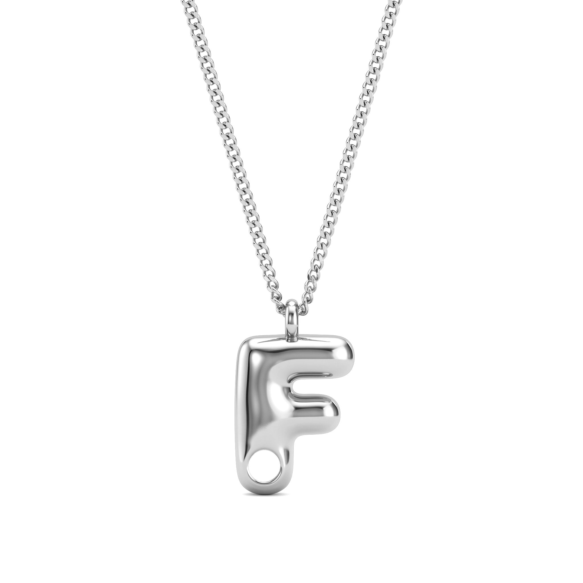 Initial Birthstone Necklace "Faye"