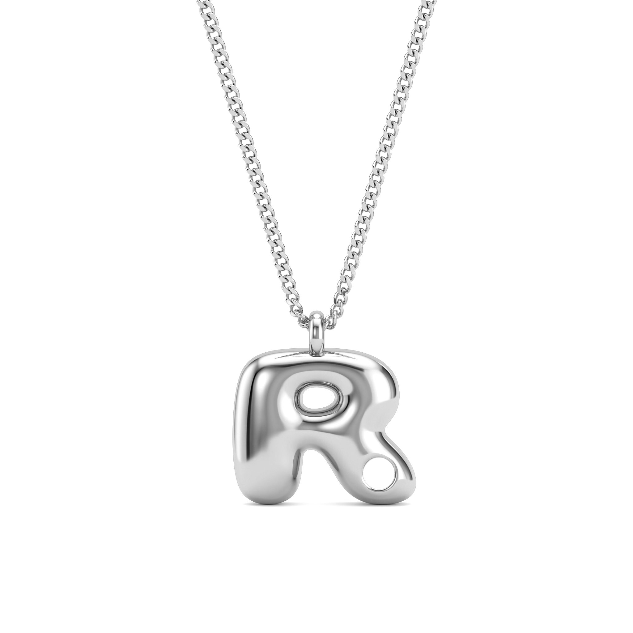 Initial Birthstone Necklace "Faye"