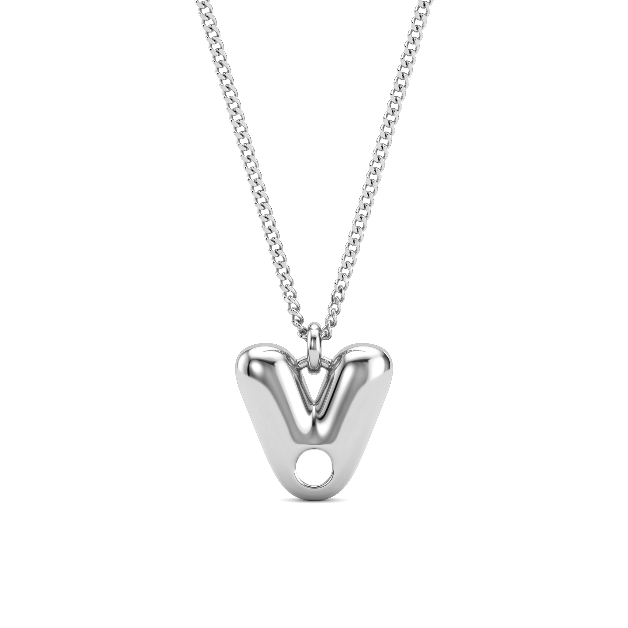 Initial Birthstone Necklace "Faye"