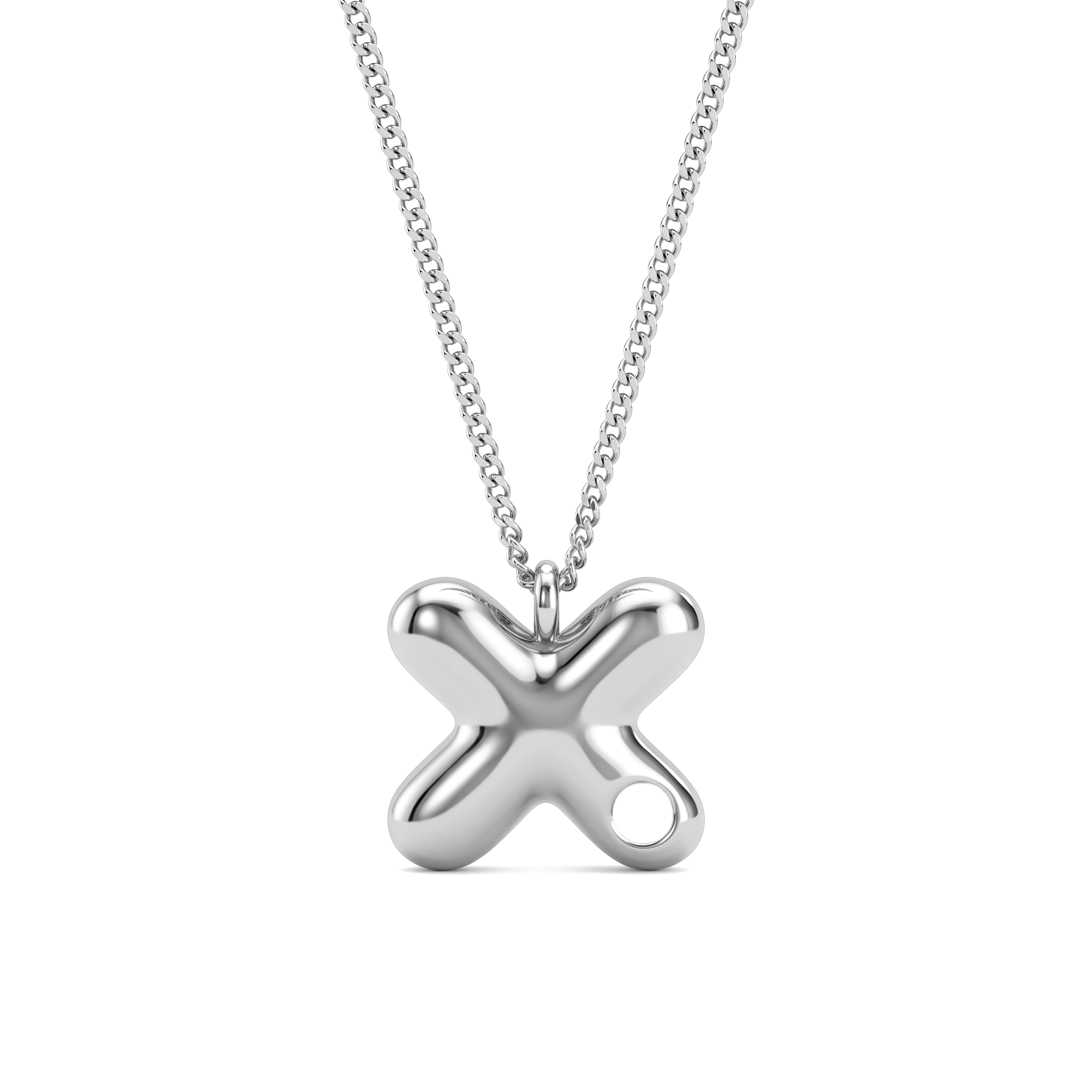 Initial Birthstone Necklace "Faye"