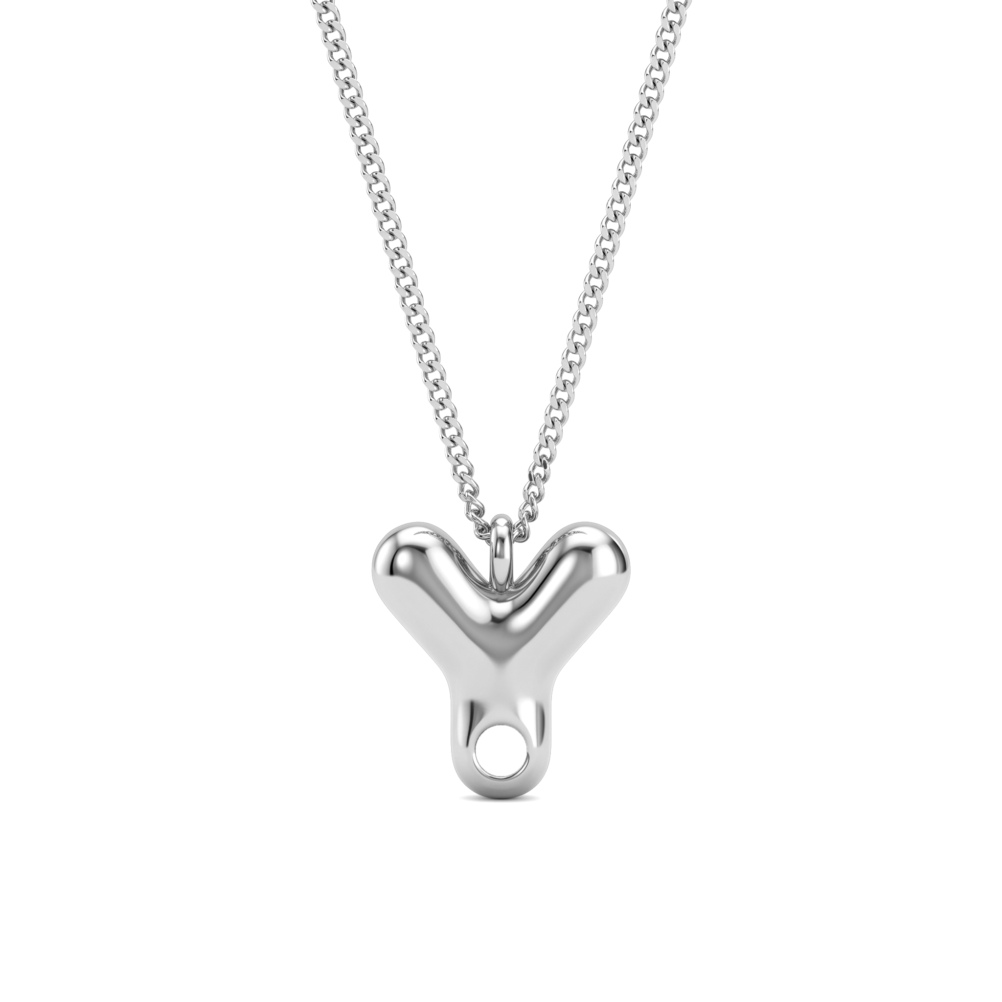 Initial Birthstone Necklace "Faye"