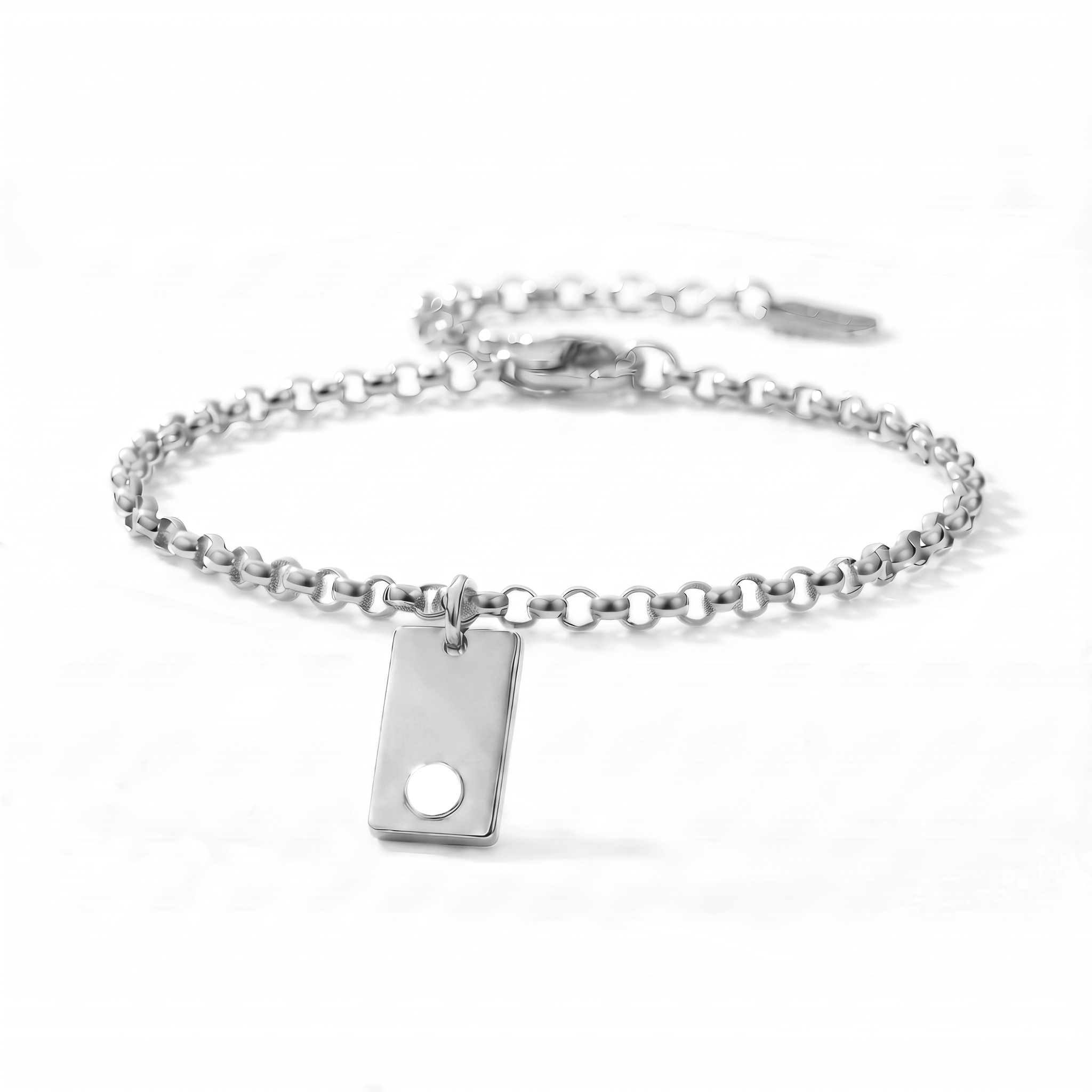 Initial Birthstone Bracelet "Nova"