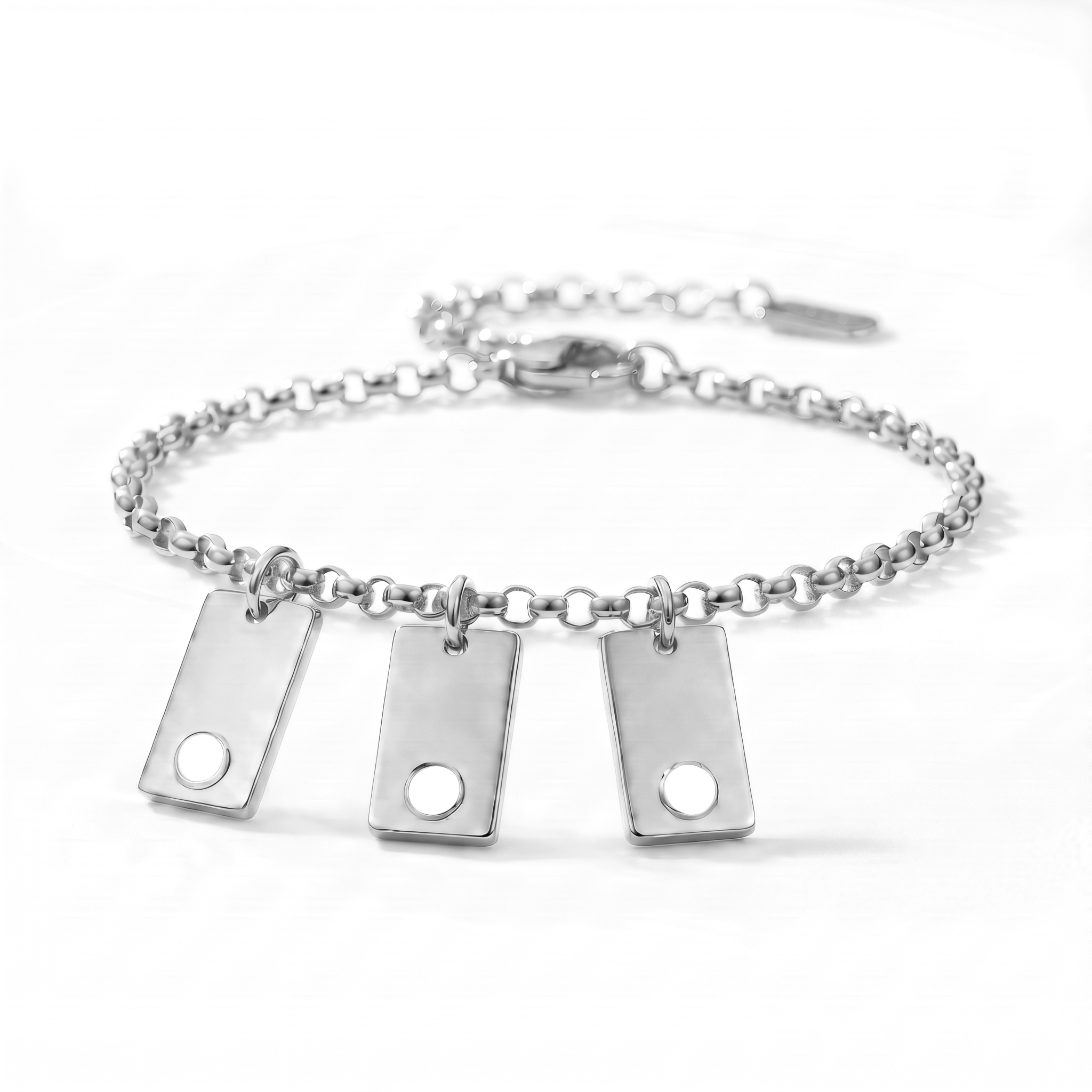 Initial Birthstone Bracelet "Nova"