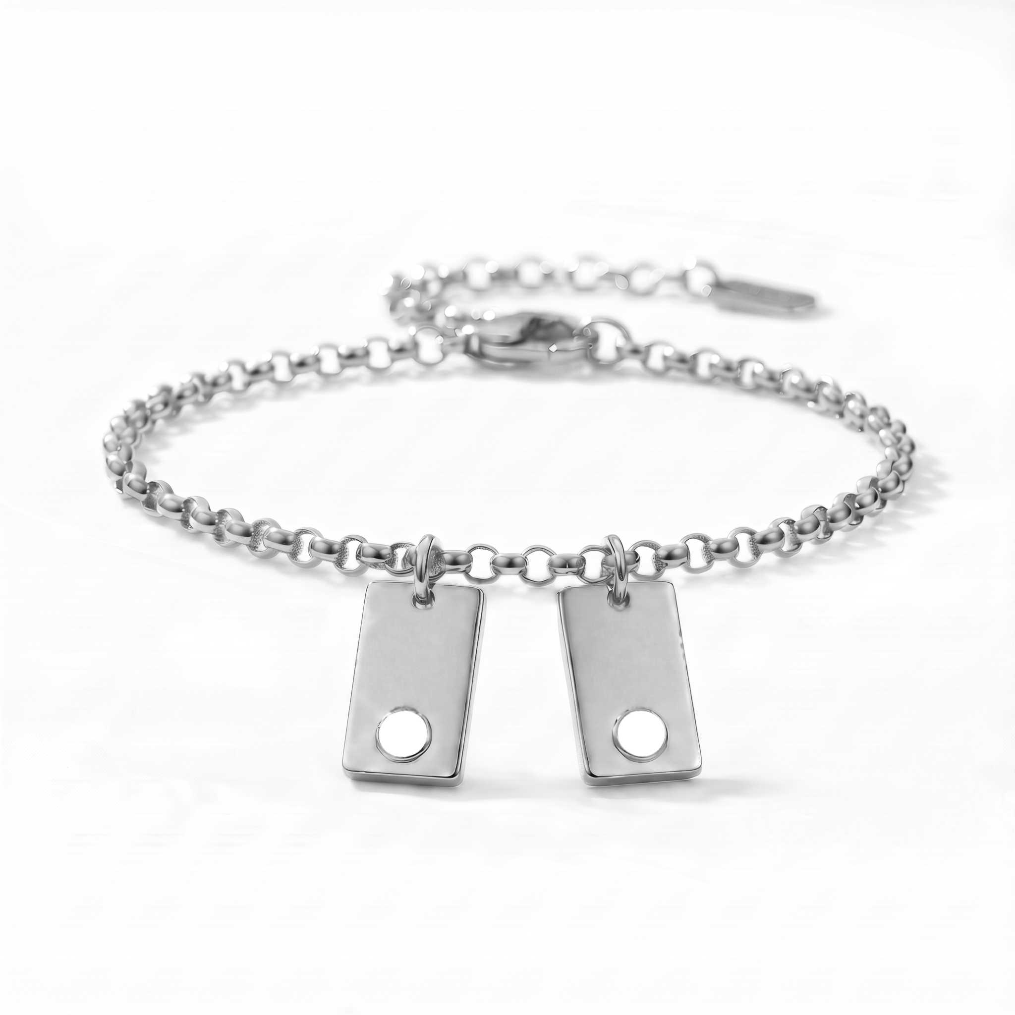 Initial Birthstone Bracelet "Nova"