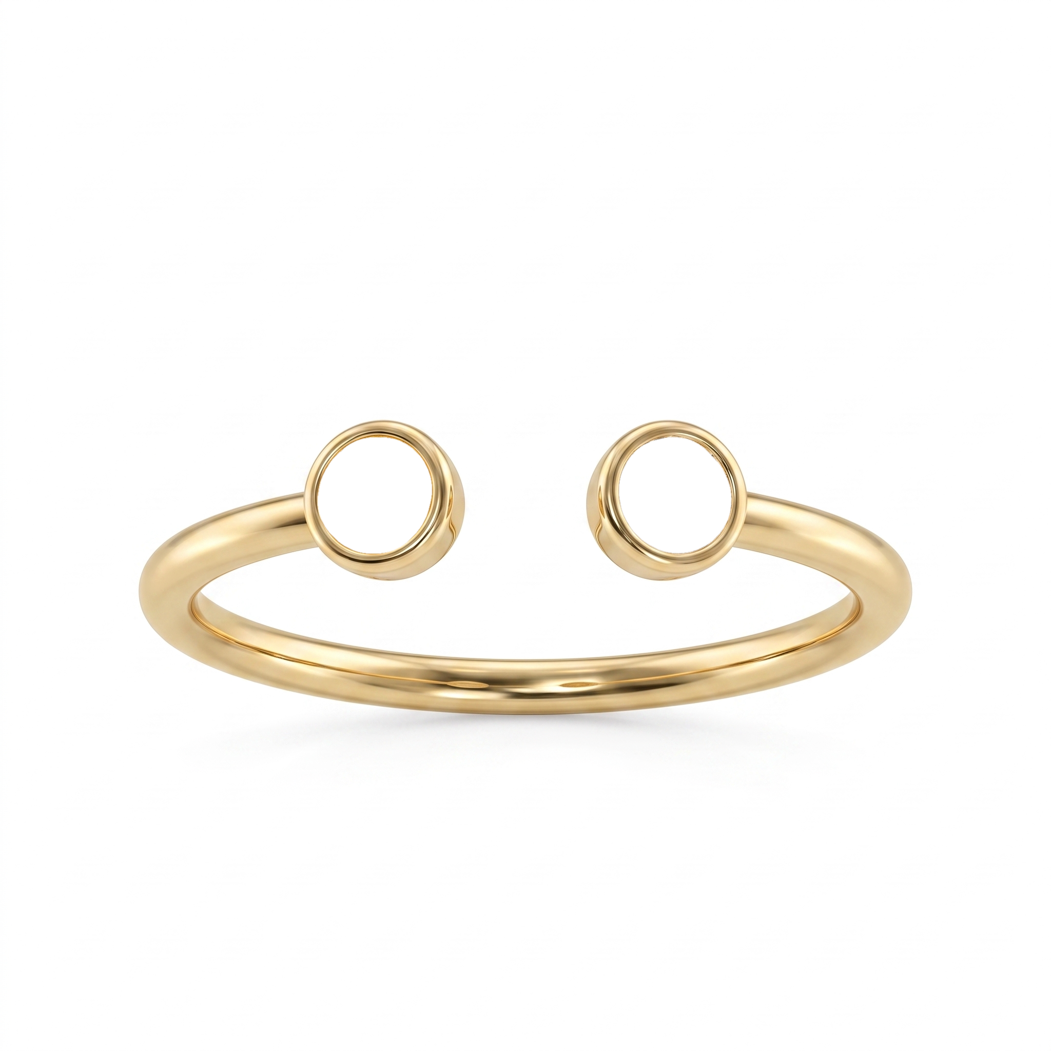 Adjustable BirthStone Ring "Cove"