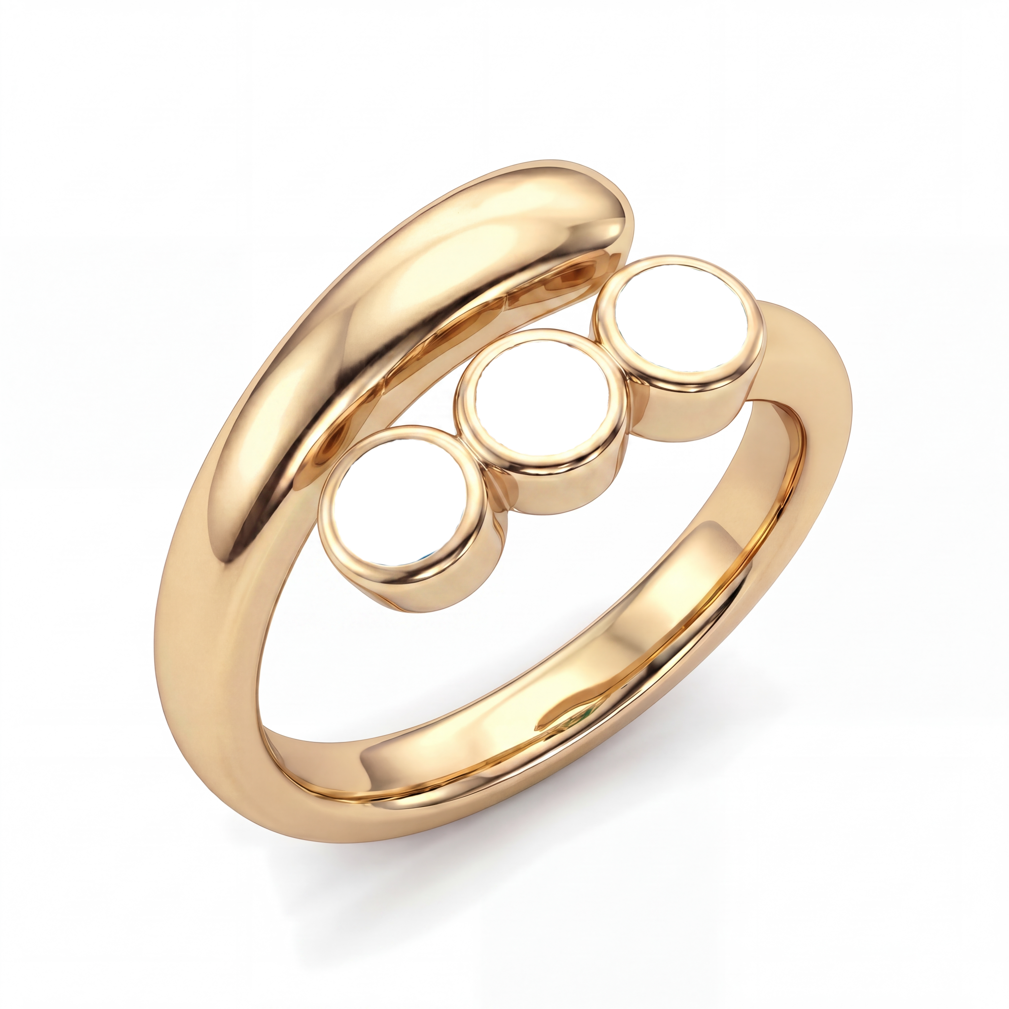 Adjustable BirthStone Ring "Lyra"