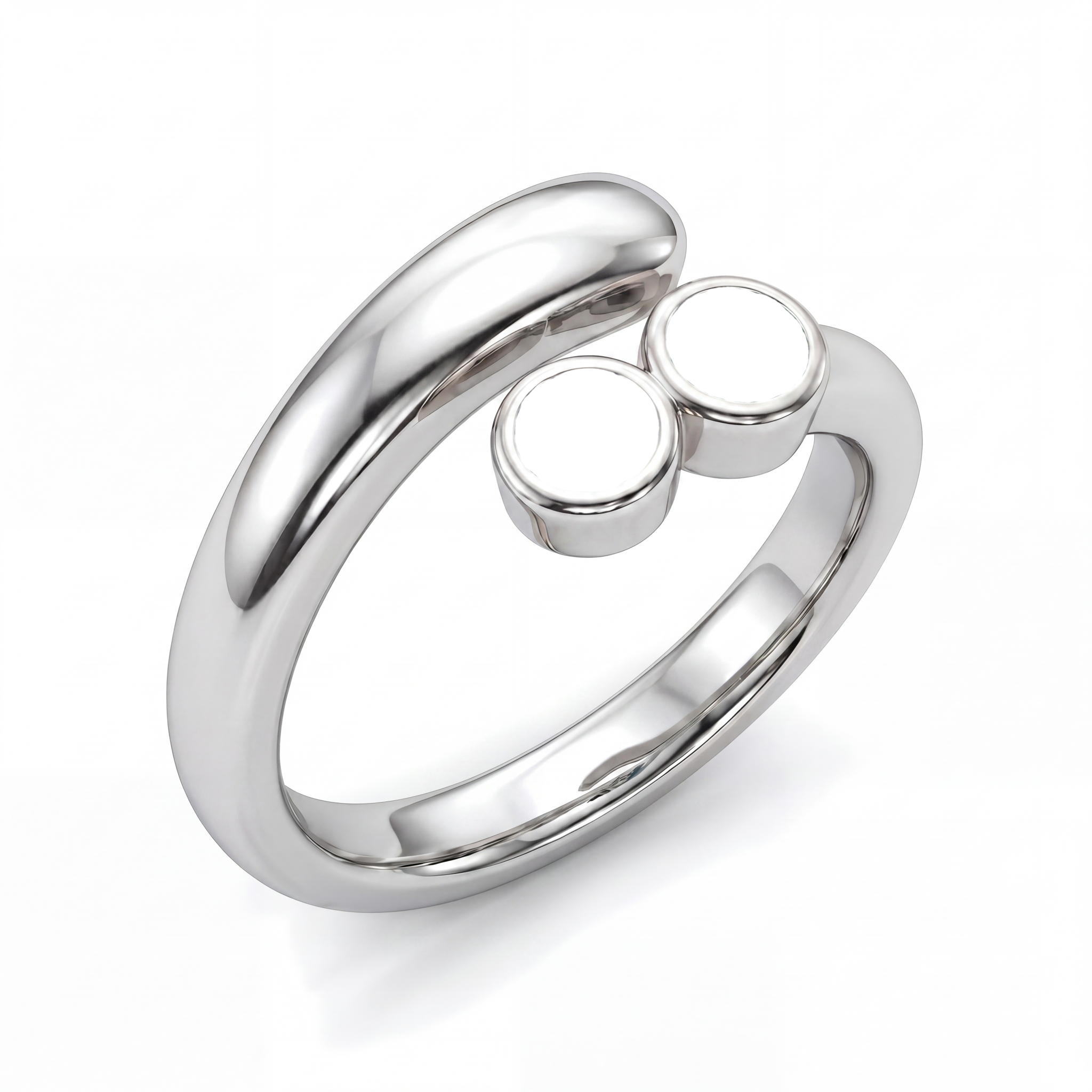 Adjustable BirthStone Ring "Lyra"